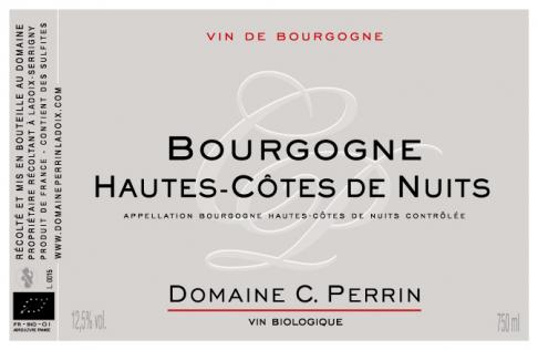 Bourgogne hautes cotes de nuits